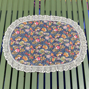 4x floral placemat set