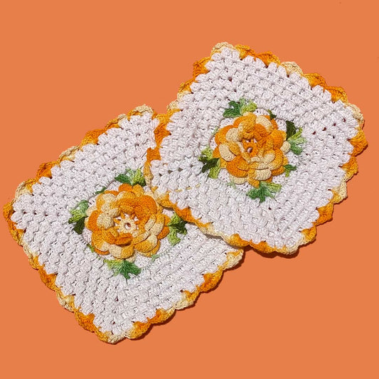 crochet potholders