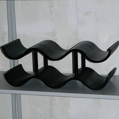 wavy wine rack
