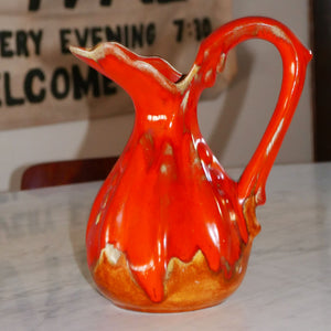 drip glaze pitcher