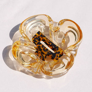 amber art glass