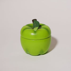 ceramic apple candle