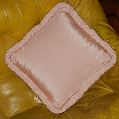 blush throw pillow black dot shops