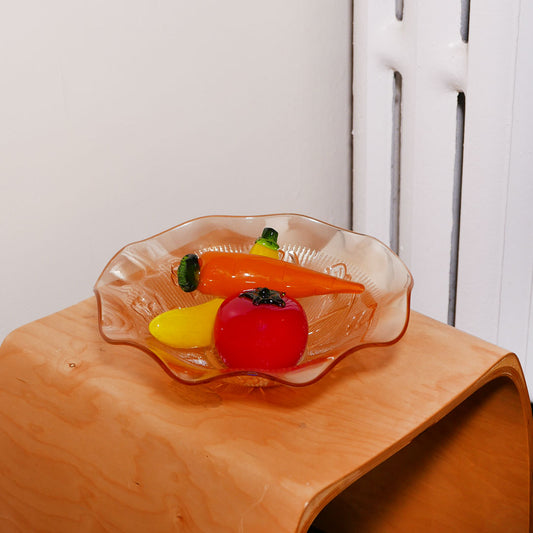 rose fruit bowl