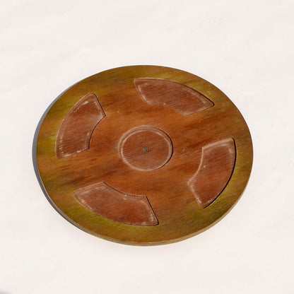 ceramic mid century leaf serving dish