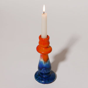 vibrant ceramic mcm candle holder
