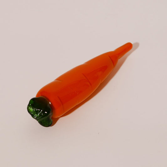 decorative glass carrot