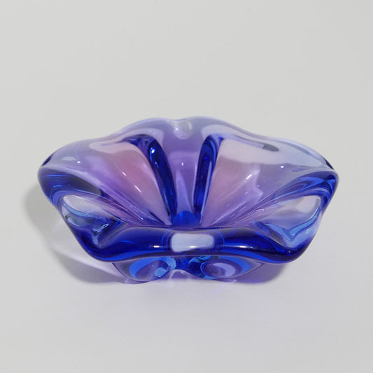 blue/purple murano catchall