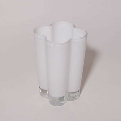 white clover vase