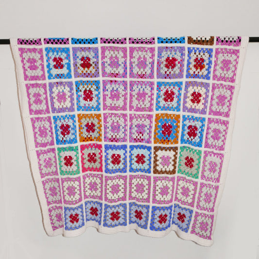 granny square crochet blanket