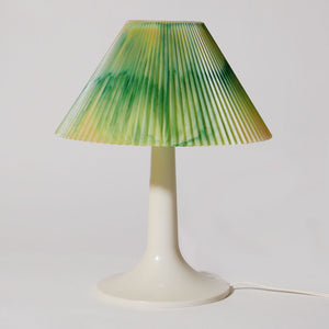 retro pleated table lamp