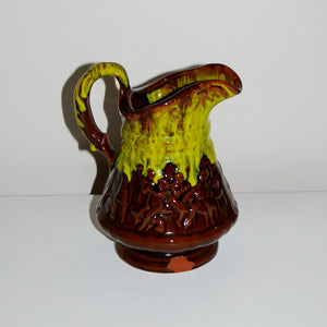 ceramic drip glaze jug