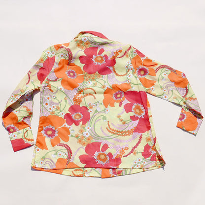 floral print blouse