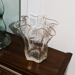 freeform glass vase