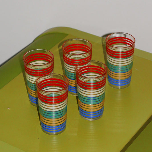 retro stripped glasses