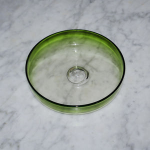 green glass catchall