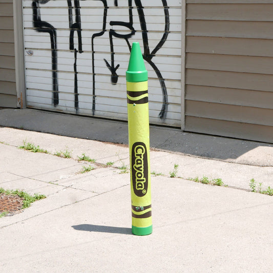 green display crayon