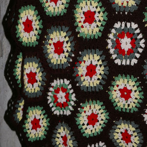 hexagon crochet blanket