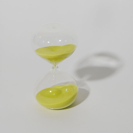 chartreuse green hourglass