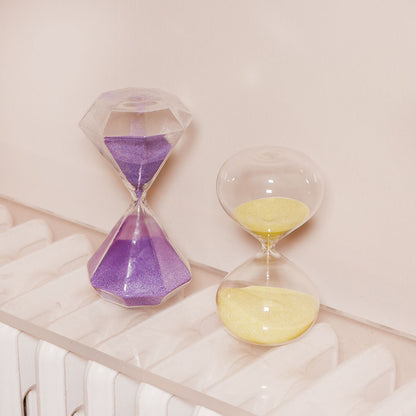 violet hourglass