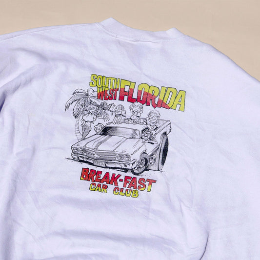 breakfast car club crew neck