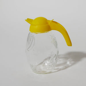 vintage glass fruit punch jug