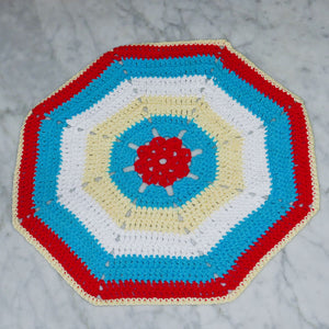 crochet placemats vintage