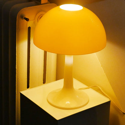 powder yellow mushroom lamp
