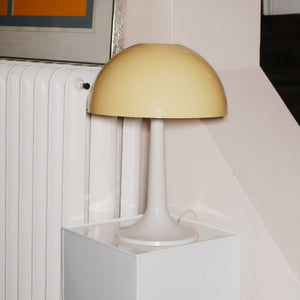 powder yellow mushroom lamp