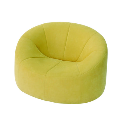 ligne roset yellow pumpkin lounge set