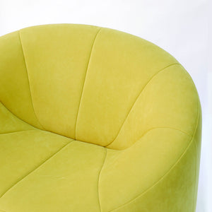 ligne roset yellow pumpkin lounge set