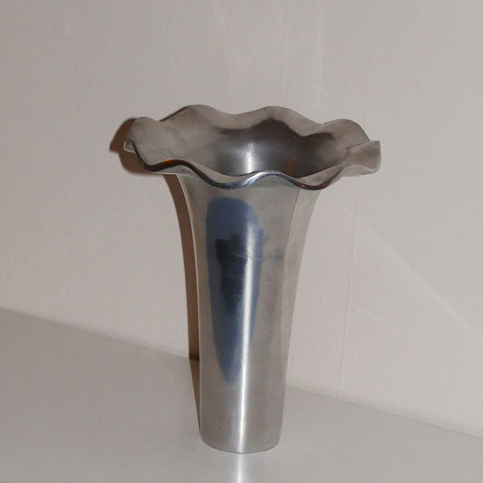metal vase