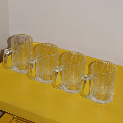 icicle glass mug
