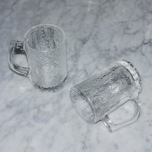 icicle glass mug
