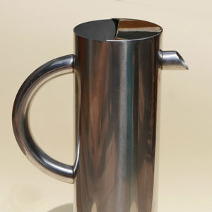 modern stainless steel water pitcher