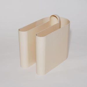 molded plastic u shaped magazine rack