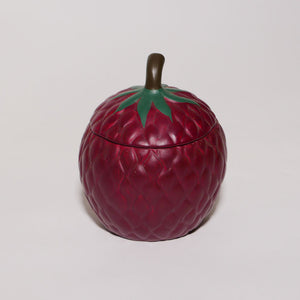 ceramic raspberry candle