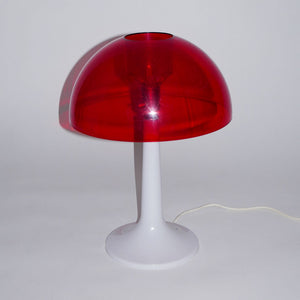 red mushroom lamp gilbert
