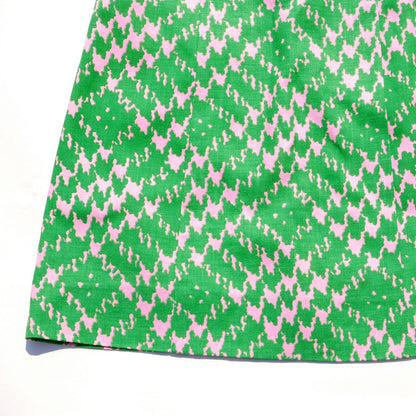 retro printed dress