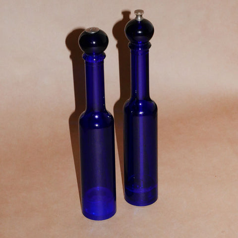 cobalt blue S+P shakers