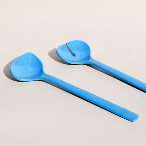 retro plastic serving spoons