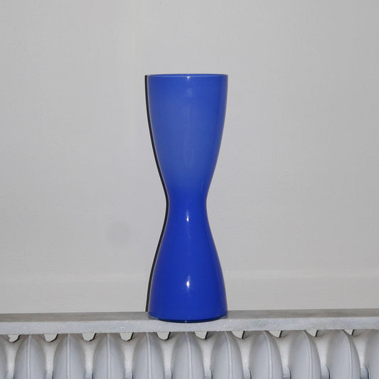 sky blue vase