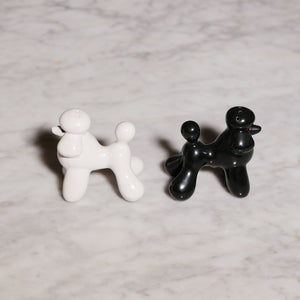 ceramic poodle salt and pepper shakers