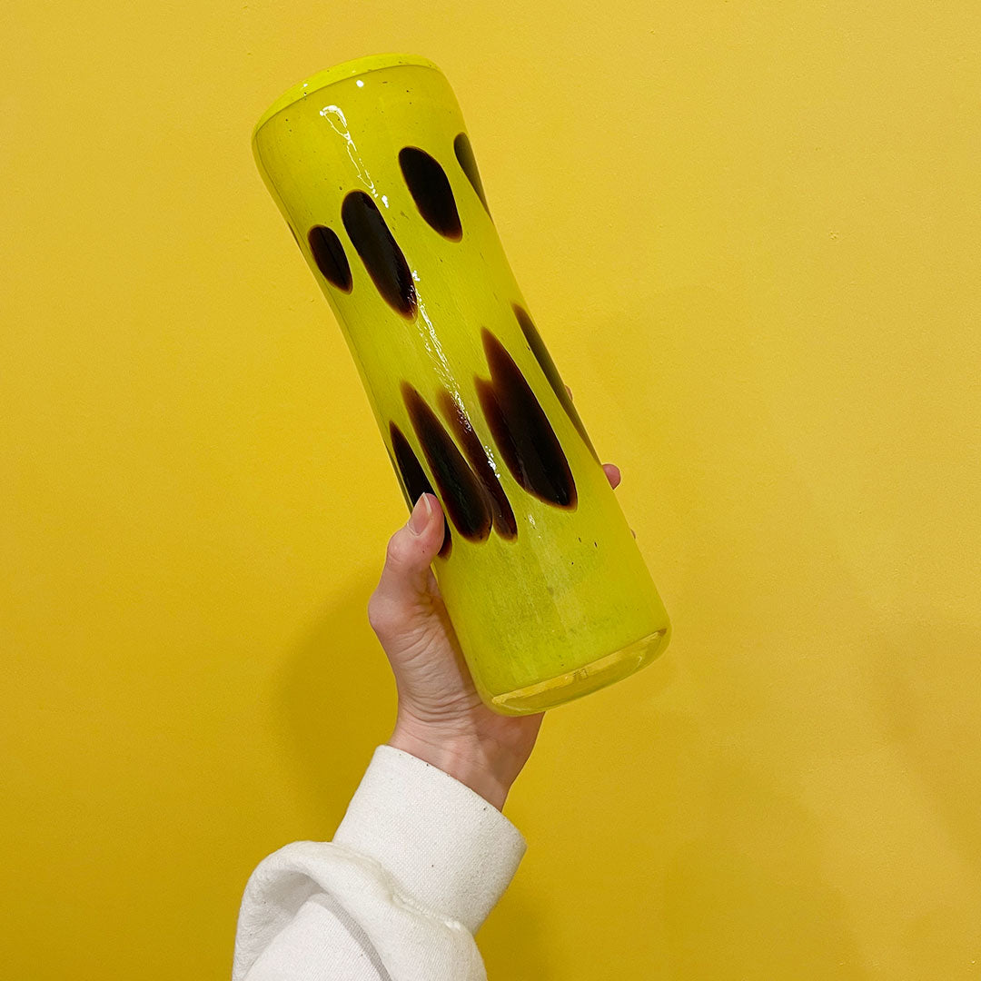 spotted vase