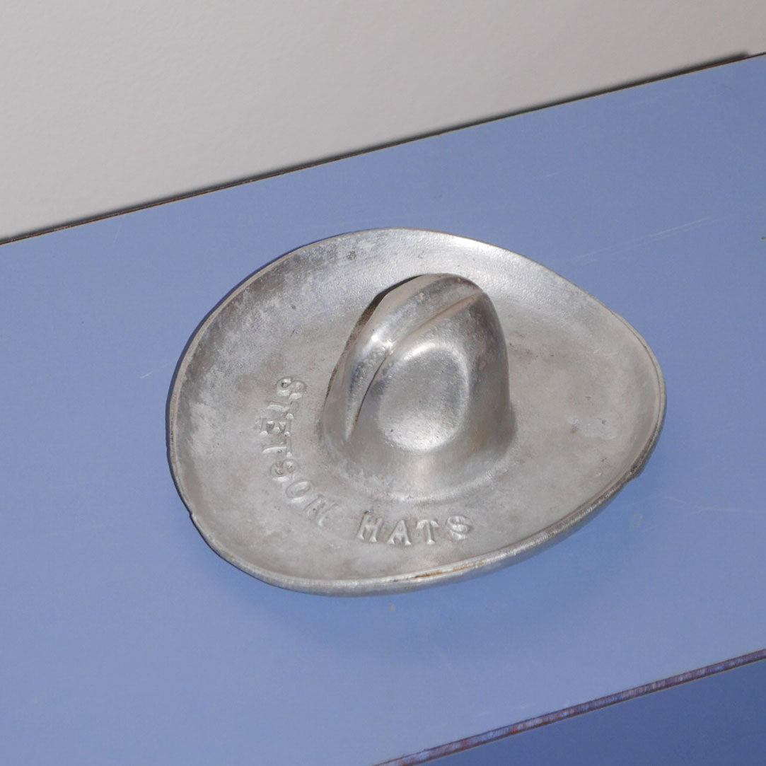 metal stetson hat