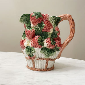strawberry pitcher