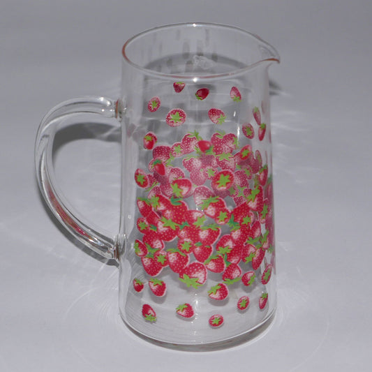 strawberry pitcher