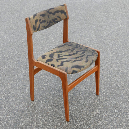 4x mcm teak chairs