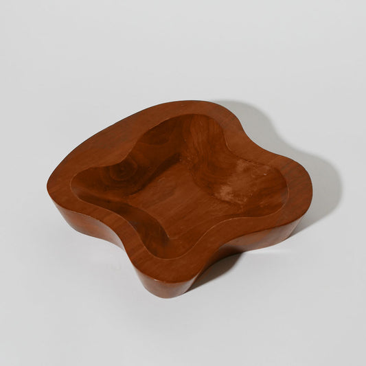 wiggle teak tray