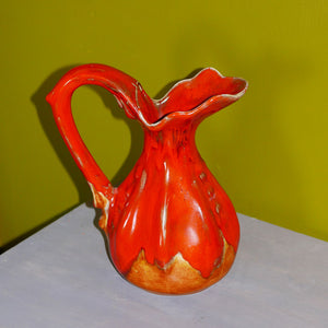 drip glaze pitcher